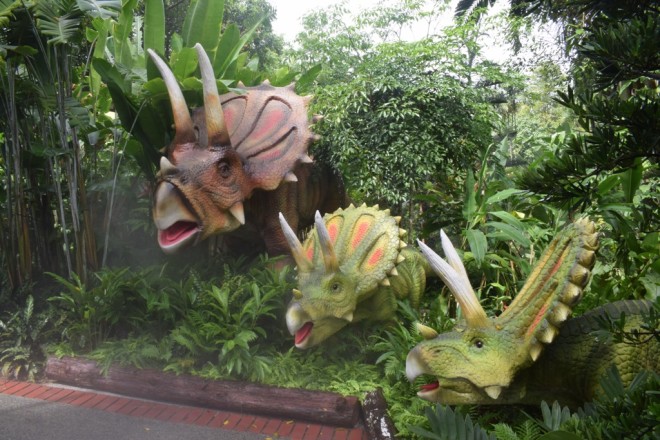 Zoo-rassic Park in Wildlife Reserves Singapore
