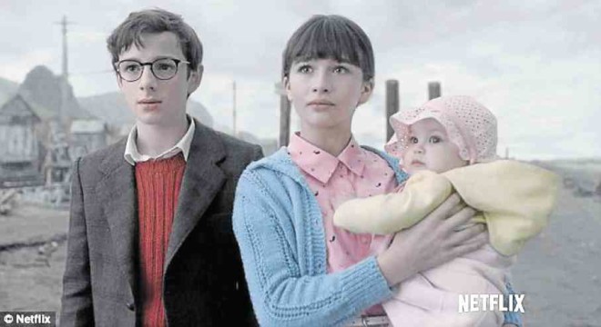 Louis Hynes and Malina Weissman star as the Baudelaires in Netflix’s “Unfortunate” series