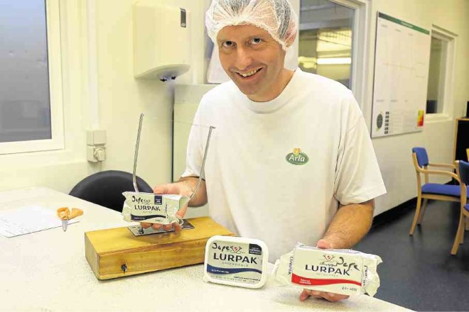 Jakob Pedersen, Arla production operations engineer knows butter inside and out