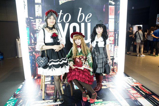 Guests dressed as Lolita in the J-Pop capsule —CARL IBALE