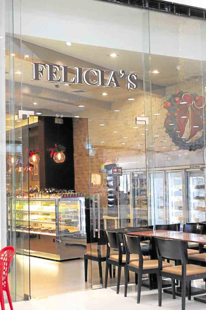 Felicia’s Pastry Shop and Steak Room serves not only its famous sweets that Bacoleños love like the sans rival, but also family favorites like pizza, pasta and steaks.