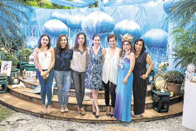 Inah Cabrera, Mishy Co, Rosan Cruz, Audrey Tan-Zubiri, Paola Lapid Custodio, Sea Princess, Opalyn Nubla