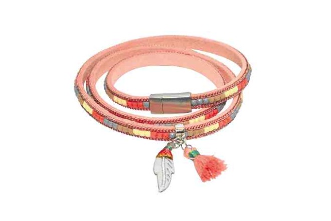 Exquisite wrap-around bracelet