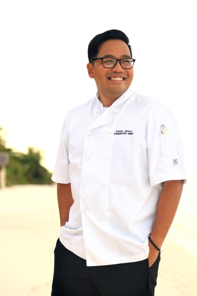 Erwin Joven, first Filipino executive chef for Aman Resorts