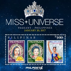 Miss Universe stamps