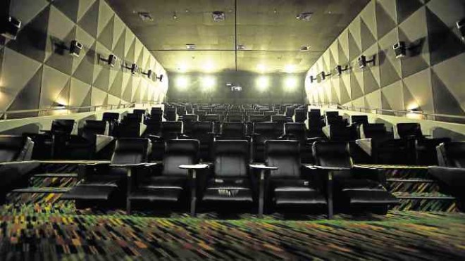 One of the four state-of-the-art theaters at Ayala Malls The 30th