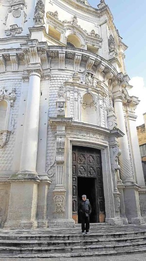 Leccese baroque church of Santa Chiara
