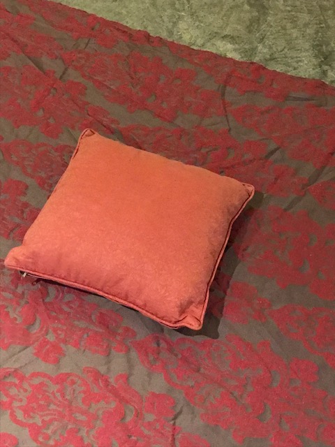 DIY throw pillow