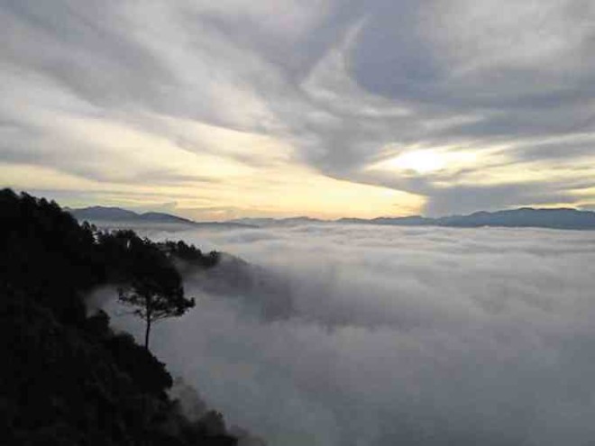 Sagada at dawn. It’s not every day that you witness this beauty.