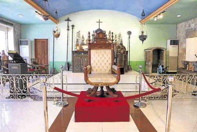 The Papal Chair for Pope Paul VI in Cebu