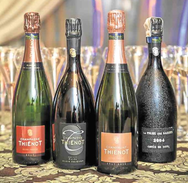 Champagne Thienot Lineup