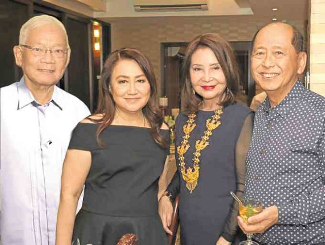 Jaime Laya, Flora Chua, HelenOng, Enrique Chua