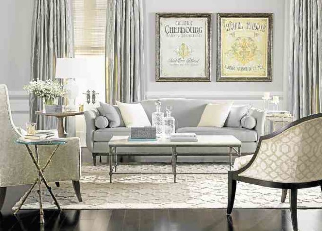 Glam up your home with dressy elements and luxurious details.