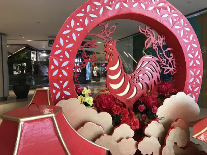 The Shangri-La Mall ushers in the Chinese New Year with festive decor