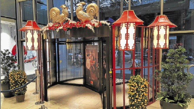 The Shangri-La Mall ushers in the Chinese New Year with festive decor