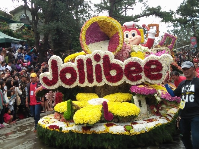 22nd Panagbenga festival - jollibee