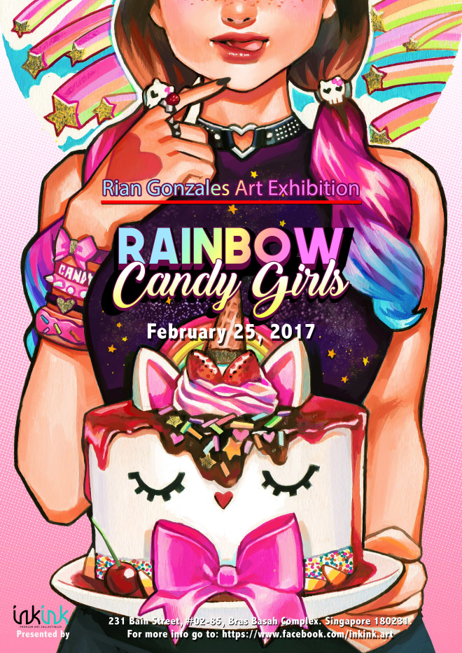 Candy Girls event poster