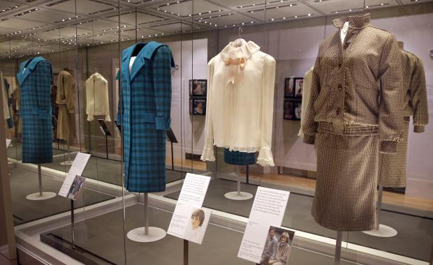 Princess Diana outfits on exhibit at Kensington Palace - 22 Feb 2017