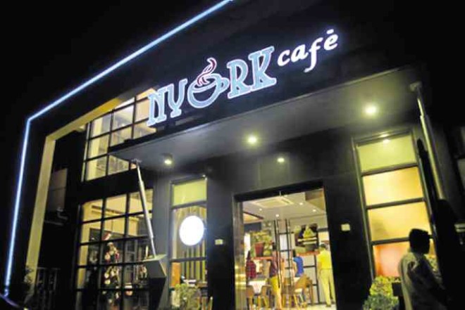 Facade of NYORK Café in Cabanatuan City