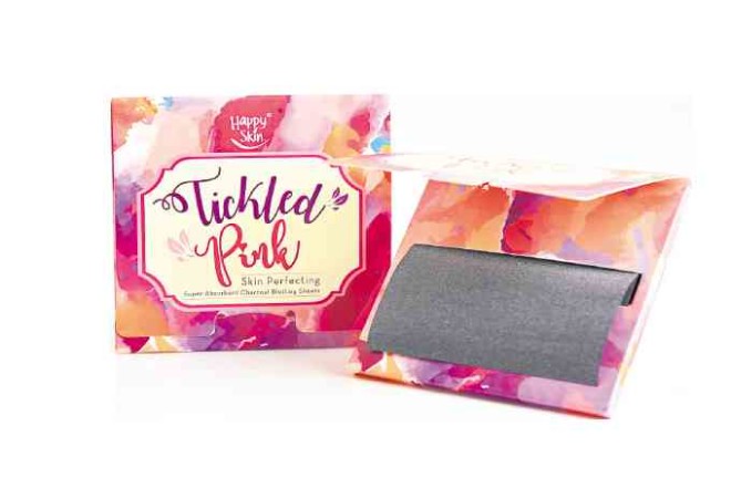 Tickled Pink Skin Perfecting Super Absorbent Charcoal Blotting Sheets
