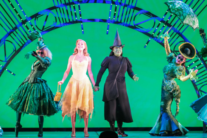 “Wicked’s” brand-new international tour plays at The Theatre at Solaire until March 19.—LEO M. SABANGAN II