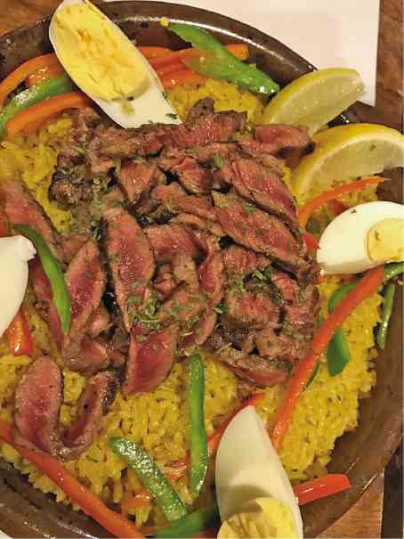 Ribeye Steak Paella atHai Chix