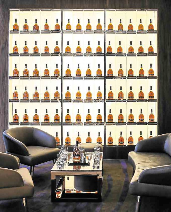 84 vaults are available for reservation in The Dalmore Keeper’s Den, a private lounge where VIPs can enjoy their bottle of The Dalmore.