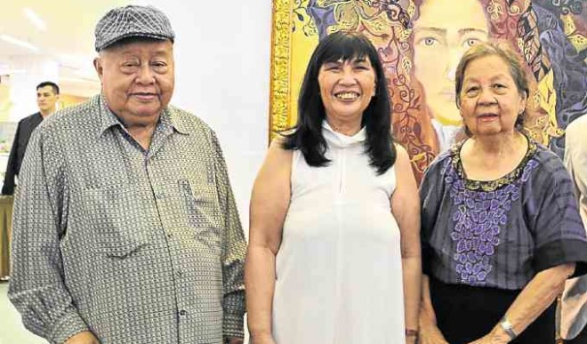 National Artist for Literature F. Sionil Jose, Millie Dizon, Teresita Jose