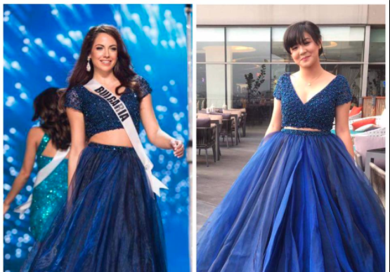 Filipina teen wears Miss Bulgaria’s gown at prom