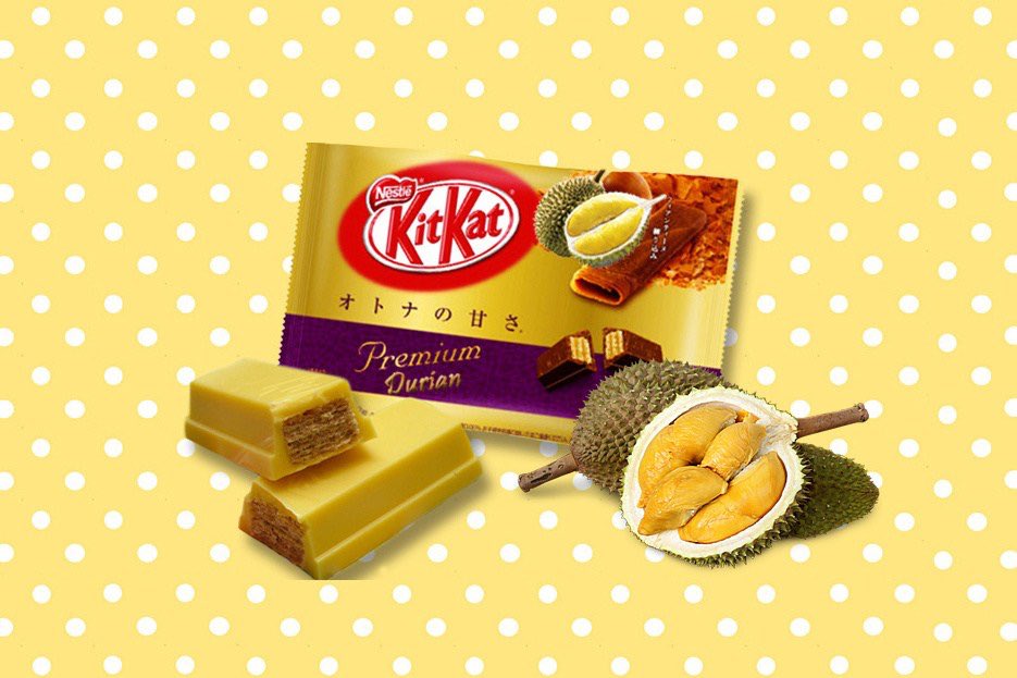 Twitter Kit Kat Durian