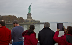 new york city tourists