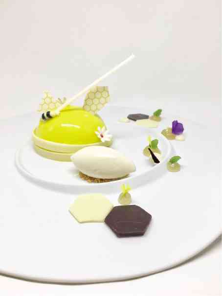 Honey and Lemon Candy by chef Vicky Lauof Tate Dining