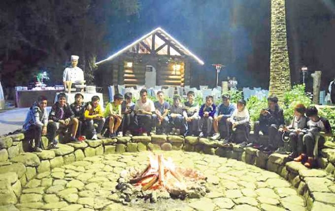Bonfire at theManor’s Ifugao Park