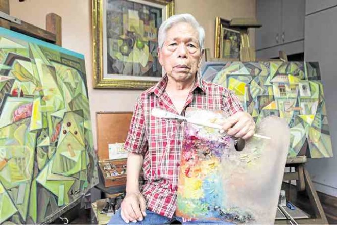 Art still holds a lot of challenges, says Sym Mendoza.—PHOTOS BY LEO M. SABANGAN II