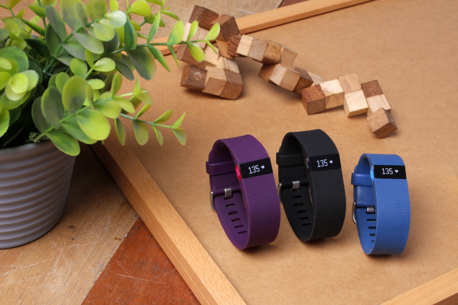 Fitbit comes in three colors