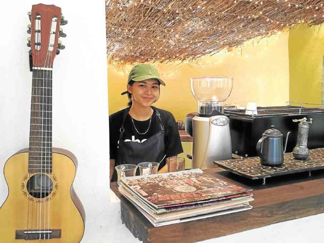 Joey Benin’s musician daughter, Clara, is the barista at the coffee shop. —Photos by Pocholo Concepcion 