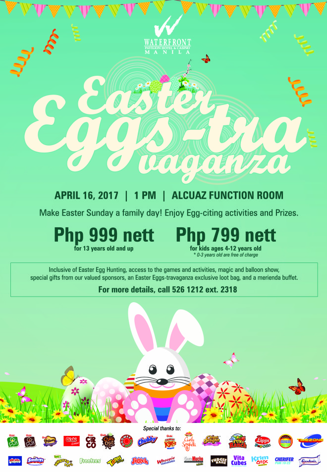 Easter Eggs-travaganza at Manila Pavilion Hotel