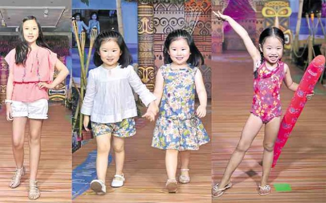 Rustan’s Summer Island Adventure children’s fashion show