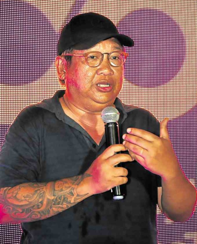 Filipino filmmaker Erik Matti attends the second year anniversary party ofHOOQ