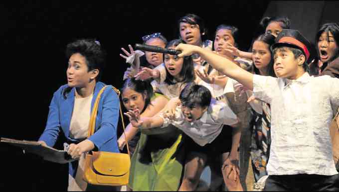 “Pragres,” part of the Philippine High School for the Arts’ production “Bantayog” —PHOTO BY BRANDON RELUCIO