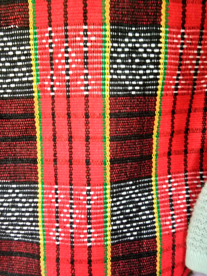 Colorful patterns depicting the Igorot culture