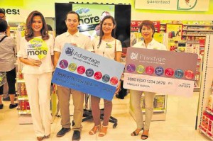 Host and blogger Valerie Tanwith the Watsons Team: Lance German (marketing officer), Loi Sanchez (senior marketing manager) and Viki Encarnacion (marketing director)