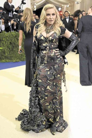 Madonna in Moschino —AP