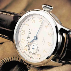 The Bremont Wright Flyer honors aviation pioneers Orville and Wilbur Wright.