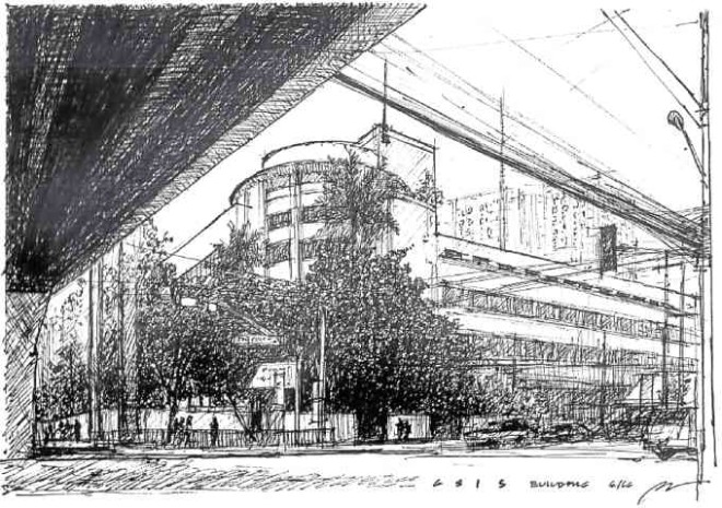 Sketch of GSIS building