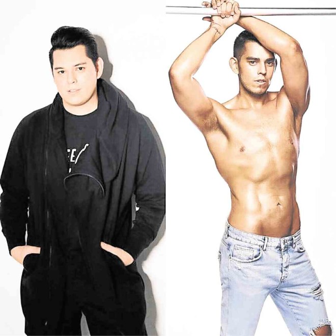 Before and after the 90-day challenge.—PHOTOS FROM RAYMOND GUTIERREZ'S INSTAGRAM ACCOUNT