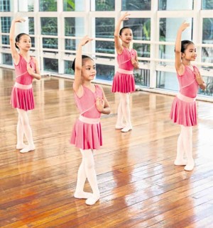 Students between 7 and 11 years old usually undergo the five-level Baby Ballet syllabus before qualifying for the more rigorous 12-level Classical Ballet syllabus that founder Shirley Halili-Cruz formulated based on the Filipino physique.