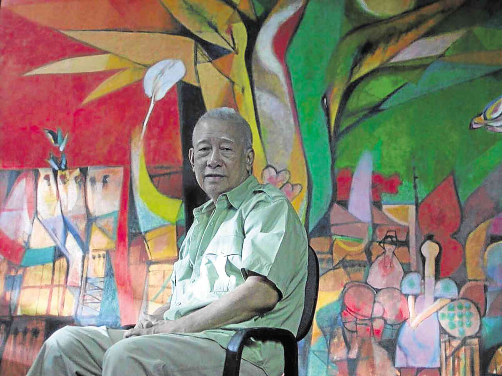 Malang: Painter charmed with imaginative use of color | Inquirer Lifestyle
