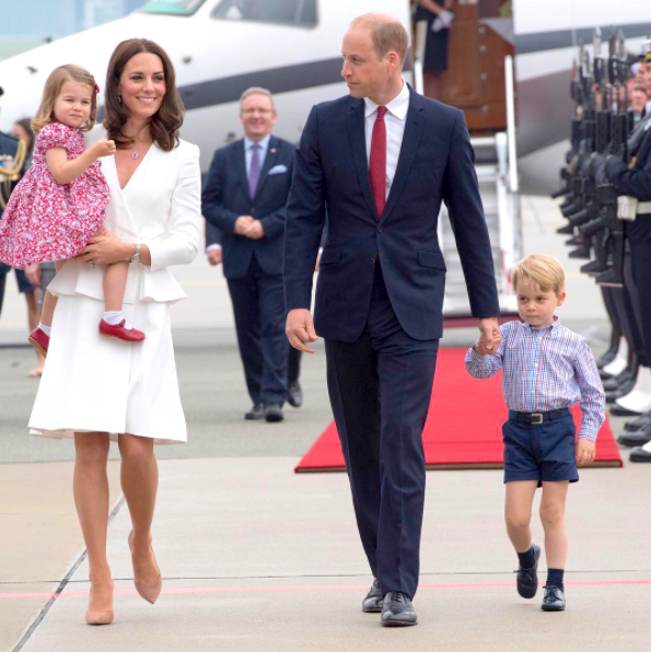 Prince William, Princess Catherine, Prince George, Princess Charlotte