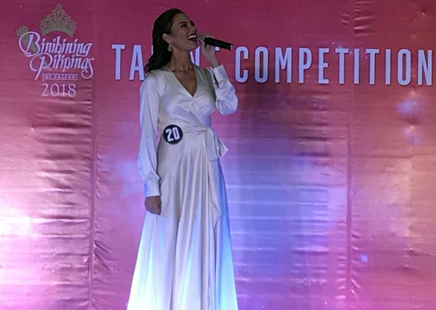 Catriona Gray - Bb Pilipinas 2018 talent competition - 10 Feb 2018
